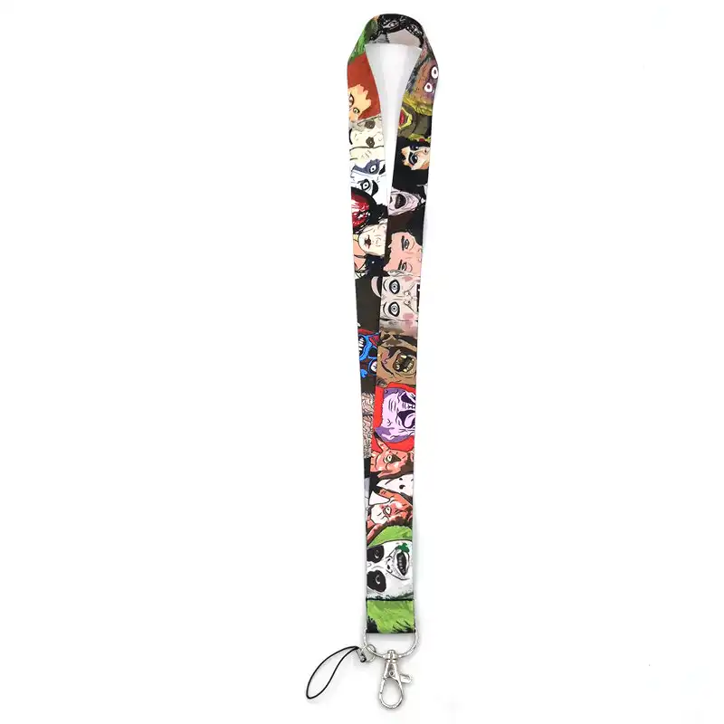 Cordon De Dibujos Para Llaves De Personajes De Horror Michael Myers Cordon Para Llavero Cuerda Para Telefono Correa Para Cuello Funda Para Tarjeta De Identificacion Cordon Para Llavero Correas Para Telefonos Moviles