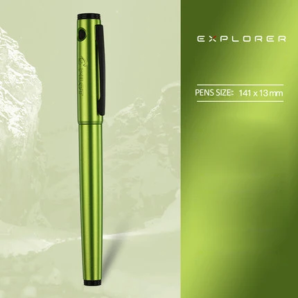Новинка! перьевая ручка FPEX1 EXPLORER, набор ручек для письма и письма, высококачественные деловые подарки - Цвет: Green aurora