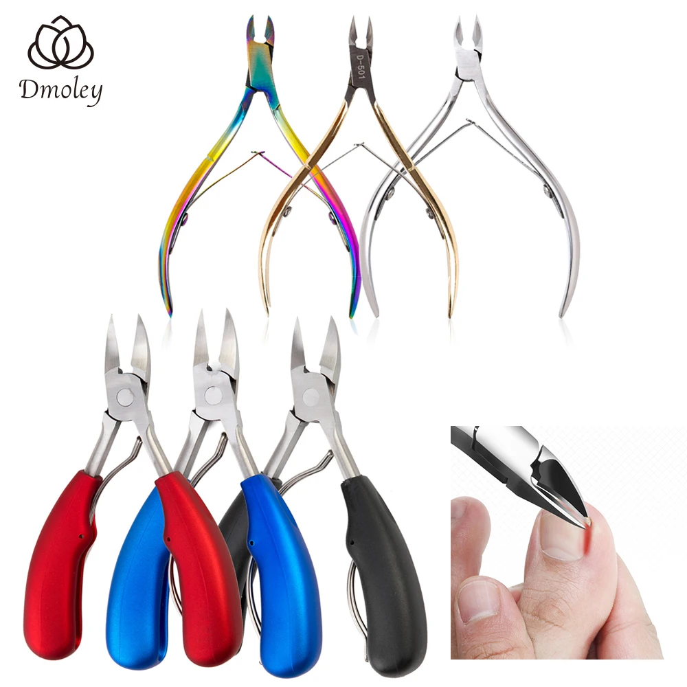 1 шт. ножницы для кутикулы из нержавеющей стали для ногтей инструменты для маникюра и педикюра ножницы для удаления нежелательной кожи кусачки для ногтей инструменты для дизайна ногтей