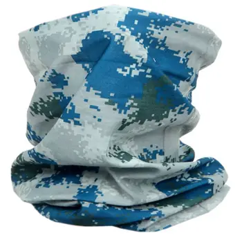

Unisex Military Sunscreen Neck Gaiter Seamless Bandana Contrast Colored Camouflage Cycling Scarf Face Cover Headband