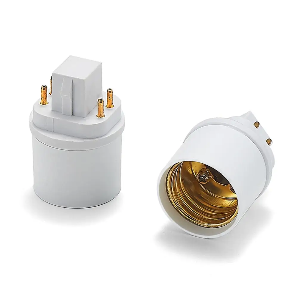 Gx24q To E27 Adapter Lamp Holder Converter Gx24 To E26 Power Adapter Lamp Base Socket Led Light