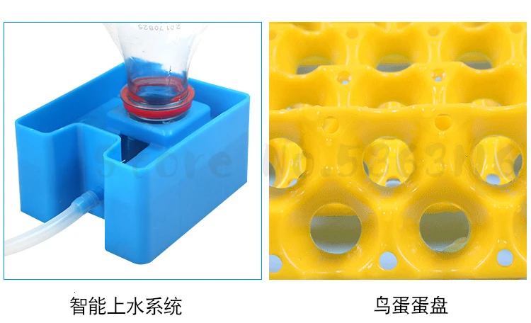 Новейший 20-120 яиц автоматический инкубатор для яиц сельскохозяйственная инкубаторная машина двойной блок питания дизайн термостат для инкубатора