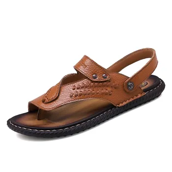 

para sandel sandalet shoes work playa couro rasteira man outdoor sandalias vietnam homme sandals ete beach sandalen summer 2020