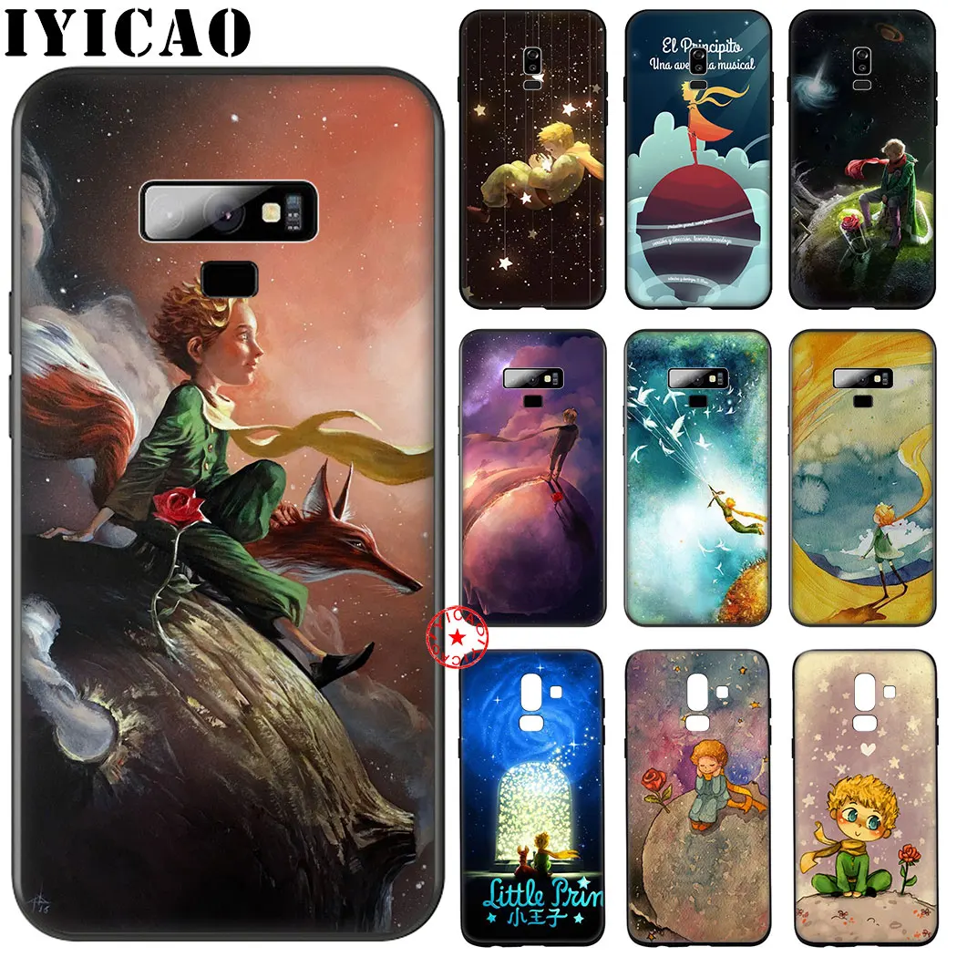 Умный черный мягкий силиконовый чехол Маленький принц для samsung Galaxy A70S A20E A2 J4 J6 Core