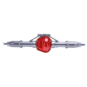 

NEW-RC Axle Alloy Straight Axle for 1/10 RC Crawler Car Axial SCX10 90046 90047 Upgrade Parts Titanium Rear Axle