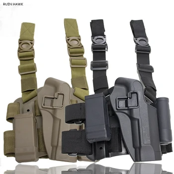 

Universal Drop Leg Gun Holster Tactical Thigh Pistol holster for Beretta M9 gun accessories