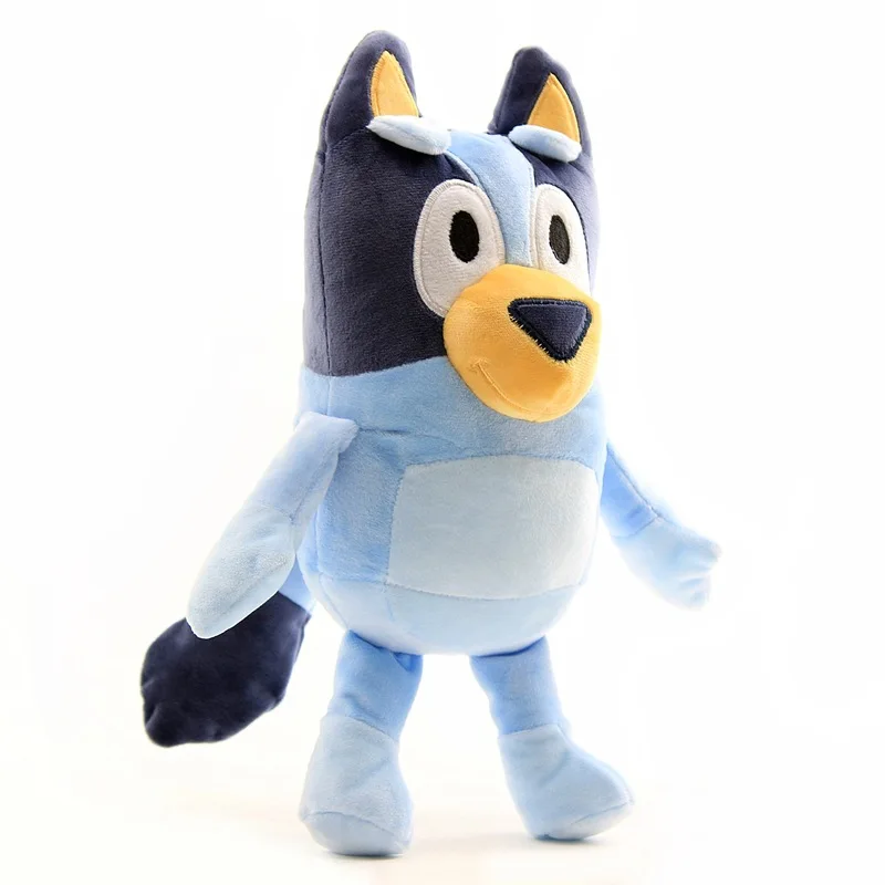 28CM Bluey Bingo Plush Toy Cute Soft Cartoon Bluey Family Stuffed Animals Dolls Baby Toys Kawaii Bluey Bingo Children Gift