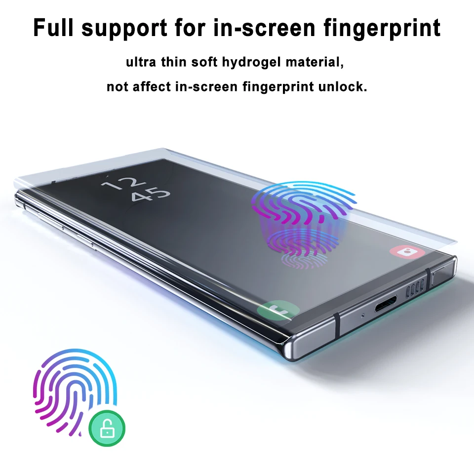 Гидрогелевая пленка для samsung Galaxy S10 Note 10 Plus, Защитная пленка для экрана для samsung S10 Plus S10e Note10 5G, не закаленное стекло