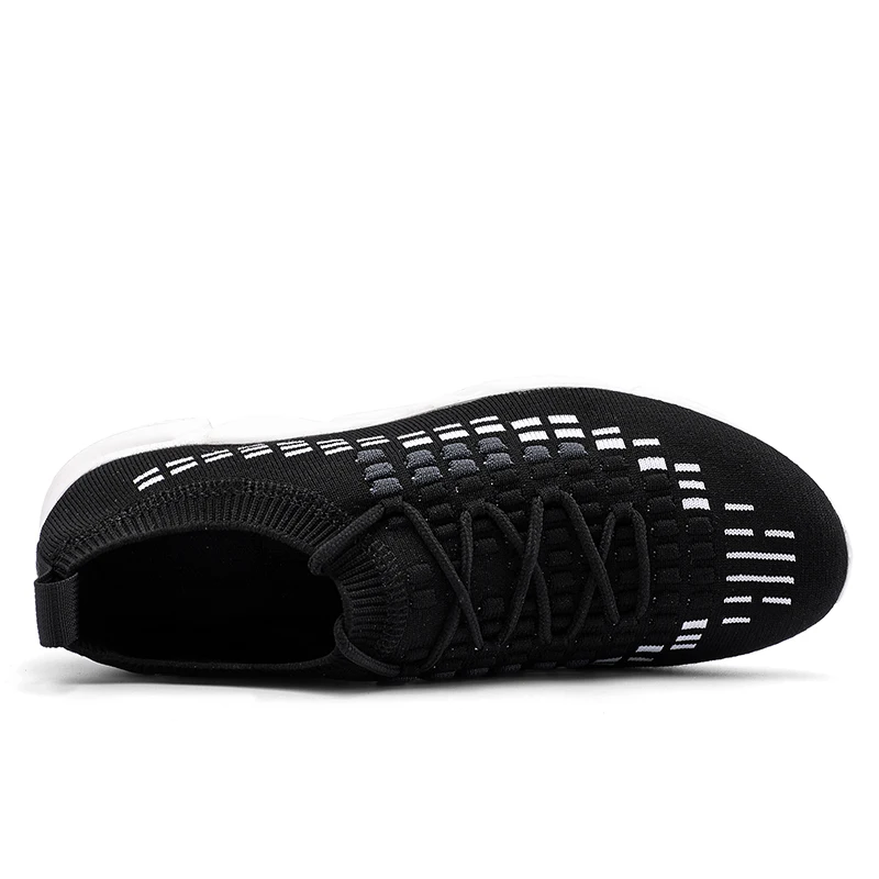 Hemmyi/2019 г. Демисезонная Мужская обувь Flyknit кроссовки дышащие Нескользящие мужские