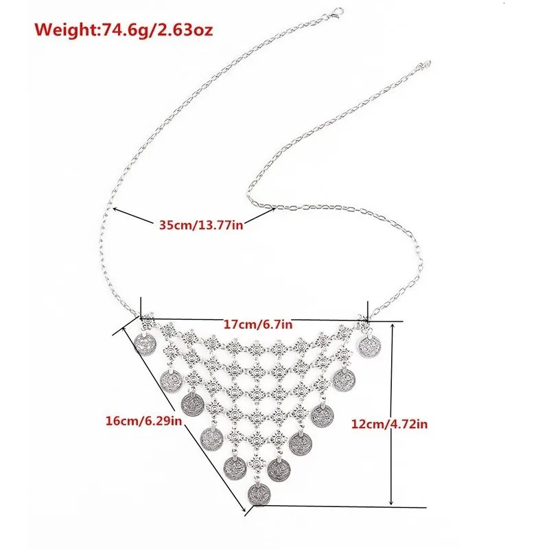 Богемные модные сексуальные ретро цепочки для тела античный серебряный цвет монеты с кисточками для бюстгальтера летние пляжные аксессуары для живота