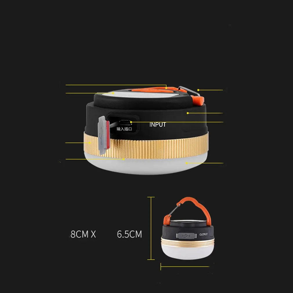 Портативный мини USB Солнечный СВЕТОДИОДНЫЙ светильник для палатки кемпинга выдвижной открытый фонарь с вентилятором