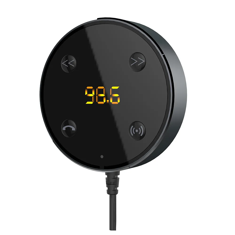 2 в 1 JRFC02 Bluetooth 3,0 fm-передатчик AUX аудио приемник Hands Free 3,5 мм двойное зарядное устройство USB быстрое зарядное устройство автомобильные аксессуары# Ger