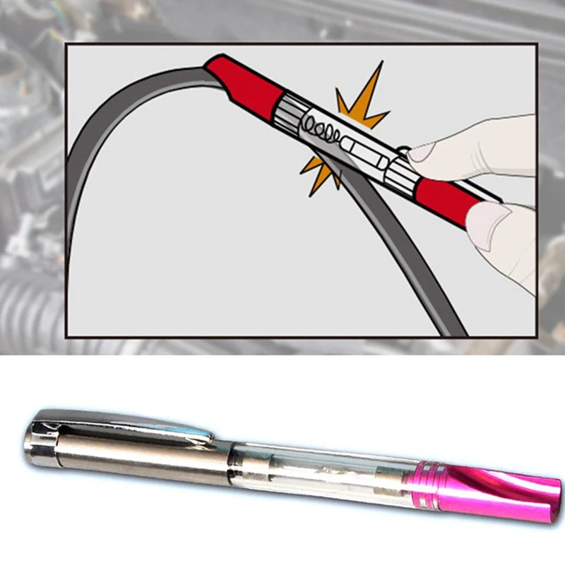 1 шт. авто тест зажигания ручка тест er зажигания свеча индикатор вилки провода катушки диагностическая ручка безопасна в использовании