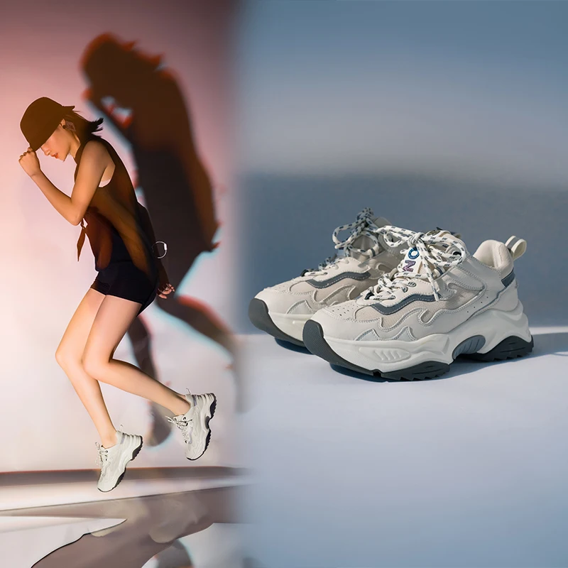 Зимняя женская обувь для бега; уличная теплая спортивная обувь; женские с сеткой; женские кроссовки на массивном каблуке; женские кроссовки для бега; Тройная обувь с мехом