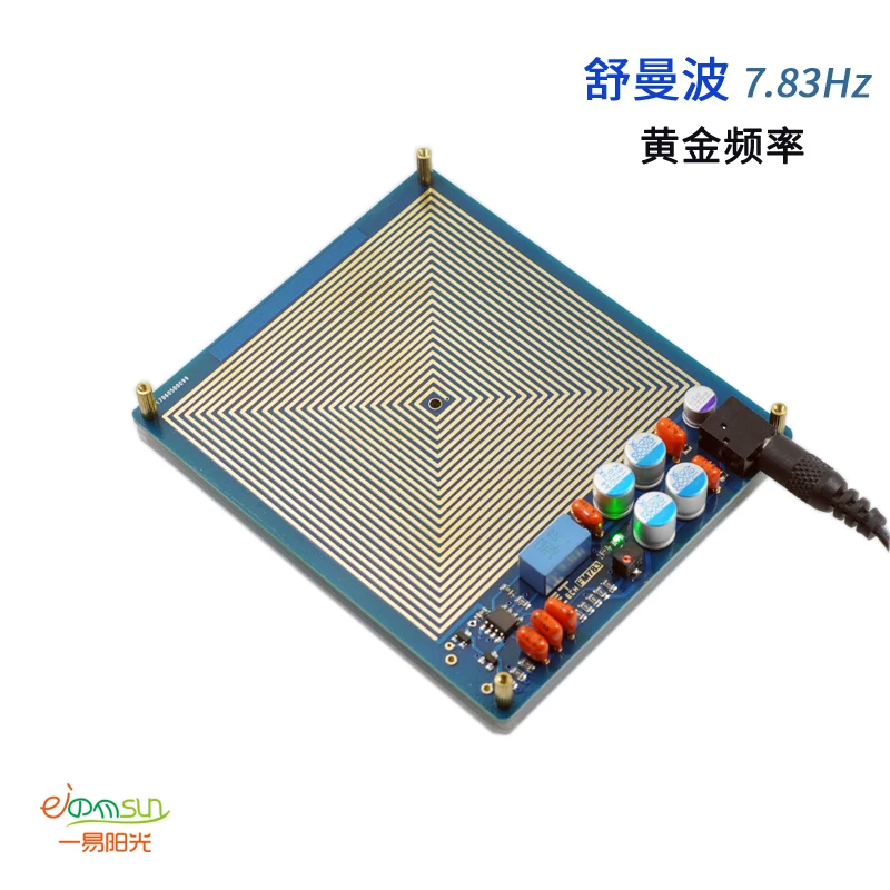 

Schumann Wave Generator Extremely Low Frequency Pulse Generator 7.83hz Gold Plated Version of Cosmic Energy Resonance