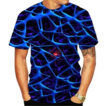

Vertigo Hypnotic 3d Tee Shirt Men's Summer T shirt 3D Printed Tshirts Short Sleeve Compression Tshirt Men/women Party T-shirt
