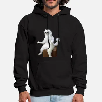 

Cat Meme Hoodie Meme Cat Cat Meme Funny Humor Fun Comic Geek Cat Sitting On Box