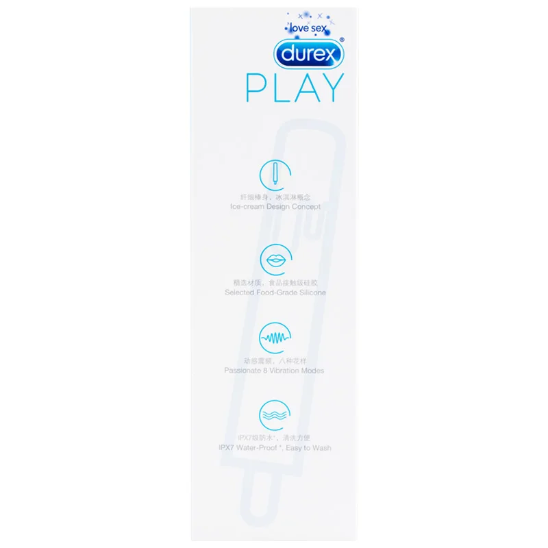 Durex мороженое серии вагинальный g точка тонкий вибрирующий стержень игрушка