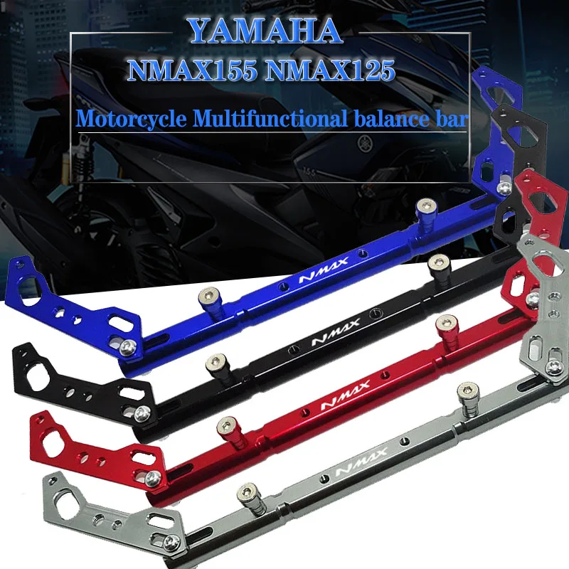 

For YAMAHA NMAX155 NMAX125 NMAX N-MAX 155 125 2017 2018 Motorcycle CNC Mutifunctional Cross Bar Steering Damper balance lever