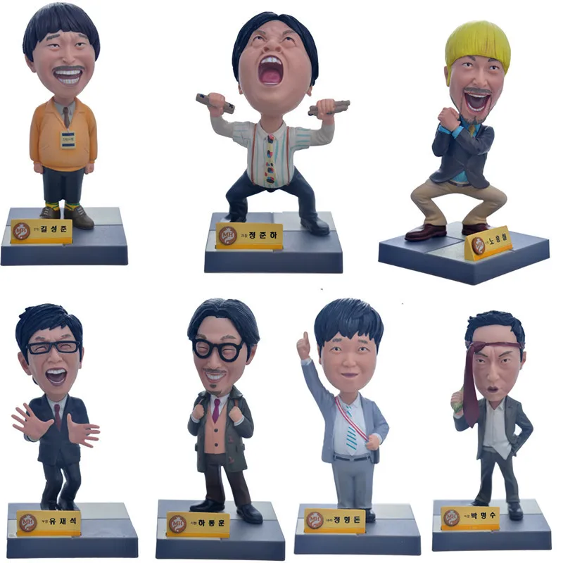 

Very Fun South Korea Variety Program Infinite Challenge Members Figure Garage Kit South Korea MBC Television zheng jun he