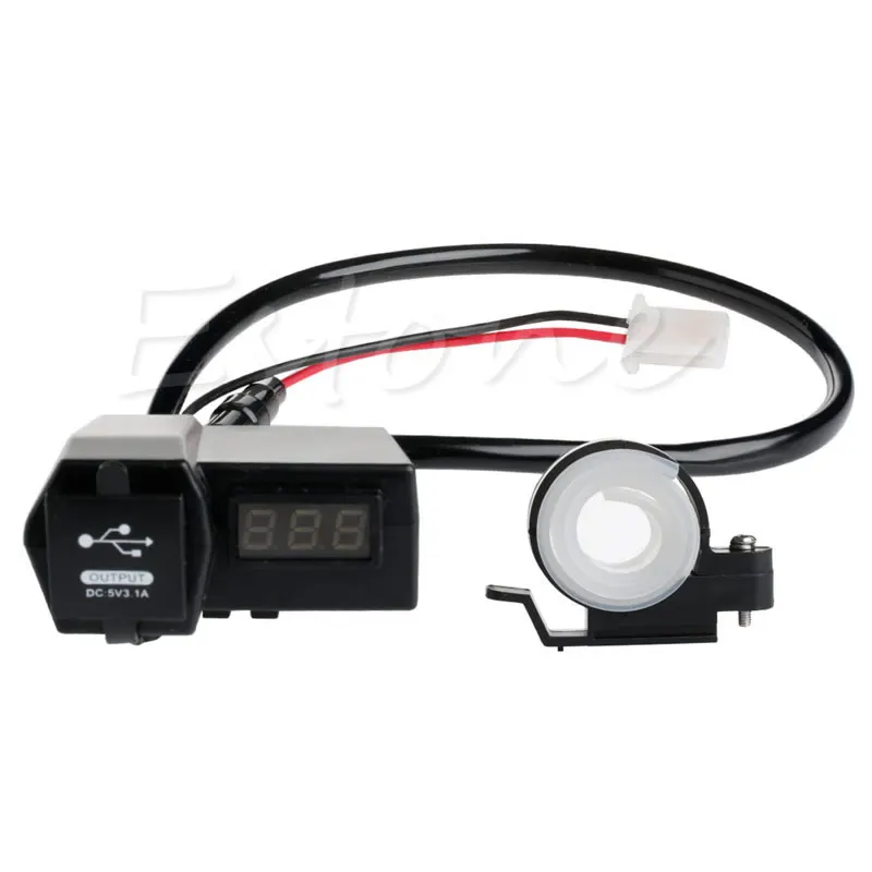 Мотоцикл ATV gps сотовый телефон 2USB зарядное устройство+ светодиодный Вольтметр напряжения A6HE