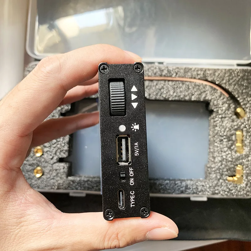 Skup NanoVNA nanovna f wektor analizator sieci VNA miernik swr VHF UHF analizator antenowy + 4.3 IPS LCD + metalowa obudowa przeciwzakłóceniowa H036