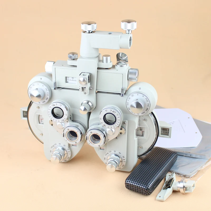 Manual Phoropter Optical View Tester Ophthalmic Vision Tester Minus Cylinder Black Or White