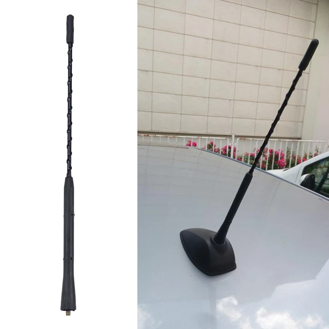 Upgrade your cars radio reception with the 1PC 9/11/16 Inch Universal Car Roof Mast Whip Antenna.