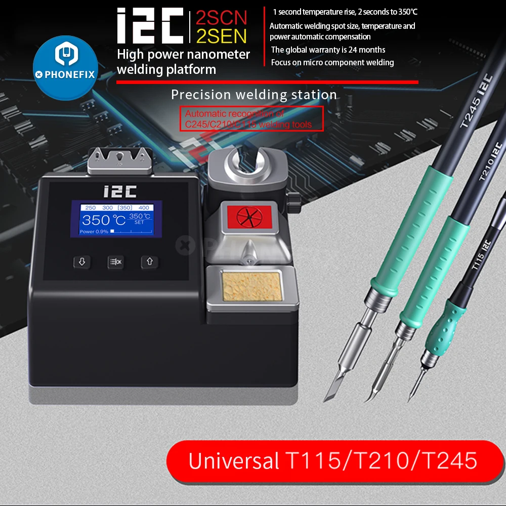 Паяльная станция I2C Micro Nano 1S быстрый нагрев Жала для паяльника C115 C210 C245