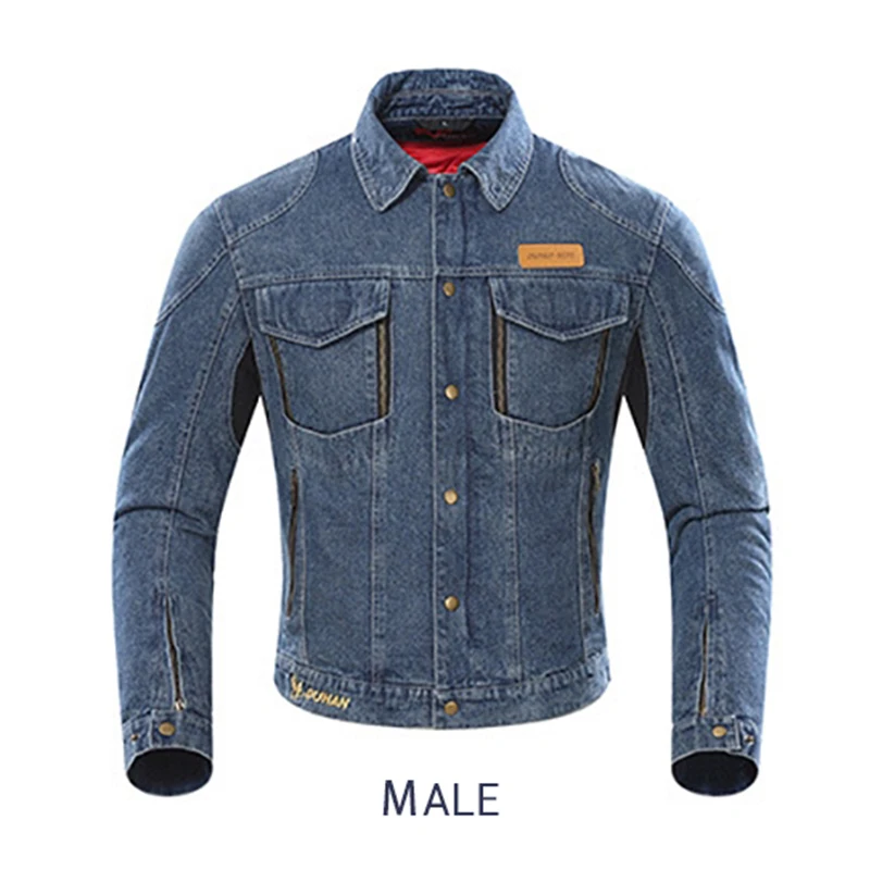 Motorcycle Jacket Jeans Women man Moto Denim Autumn Winter Protective Gear Removable Warm Lining Clothing | Автомобили и