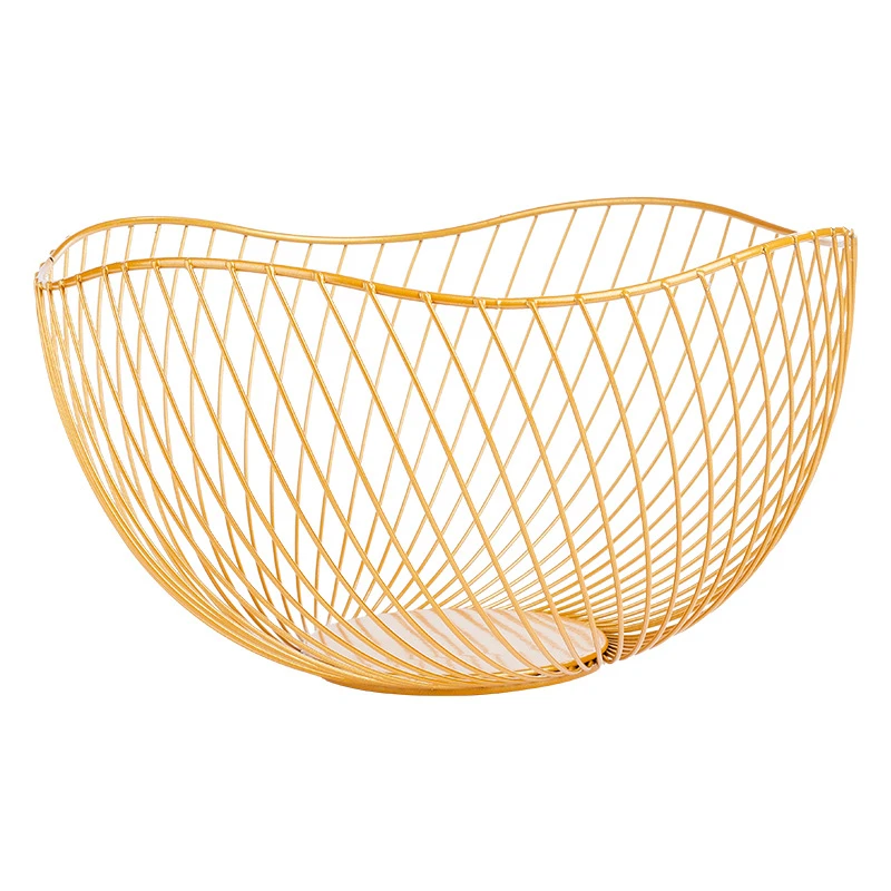 Kitchen Metal Fruit Vegetable Storage Bowls Kitchen Eggs Baskets Holder