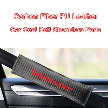 

Car Seat Belt Cover For Hyundai Veloster Carbon Fiber Safety Belt Strap Protection Pad High Quality Car Accessories 2Pcs