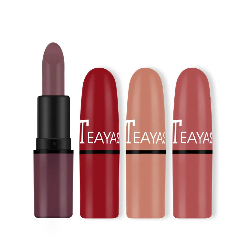 

Sexy Long Lasting Durable Matte Nude Lip Gloss Makeup Lip Lipstick Liquid Velvet Waterproof 12 Glitter Colors Lip Makeup TSLM1