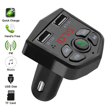 

Bluetooth Handsfree Car MP3 Player Mobile Phone Charger Adapter FM Transmitter