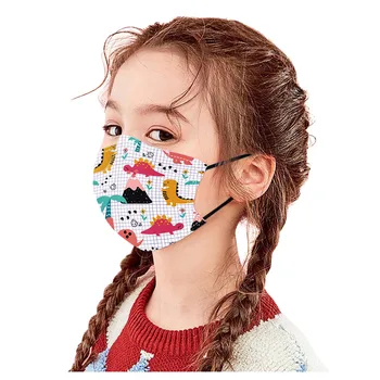 

1PC Children Cartoons Mouth Masks Child Animal Print Mask Dustproof Breathable outdoor Face Masks Reusable Washable Mascarillas