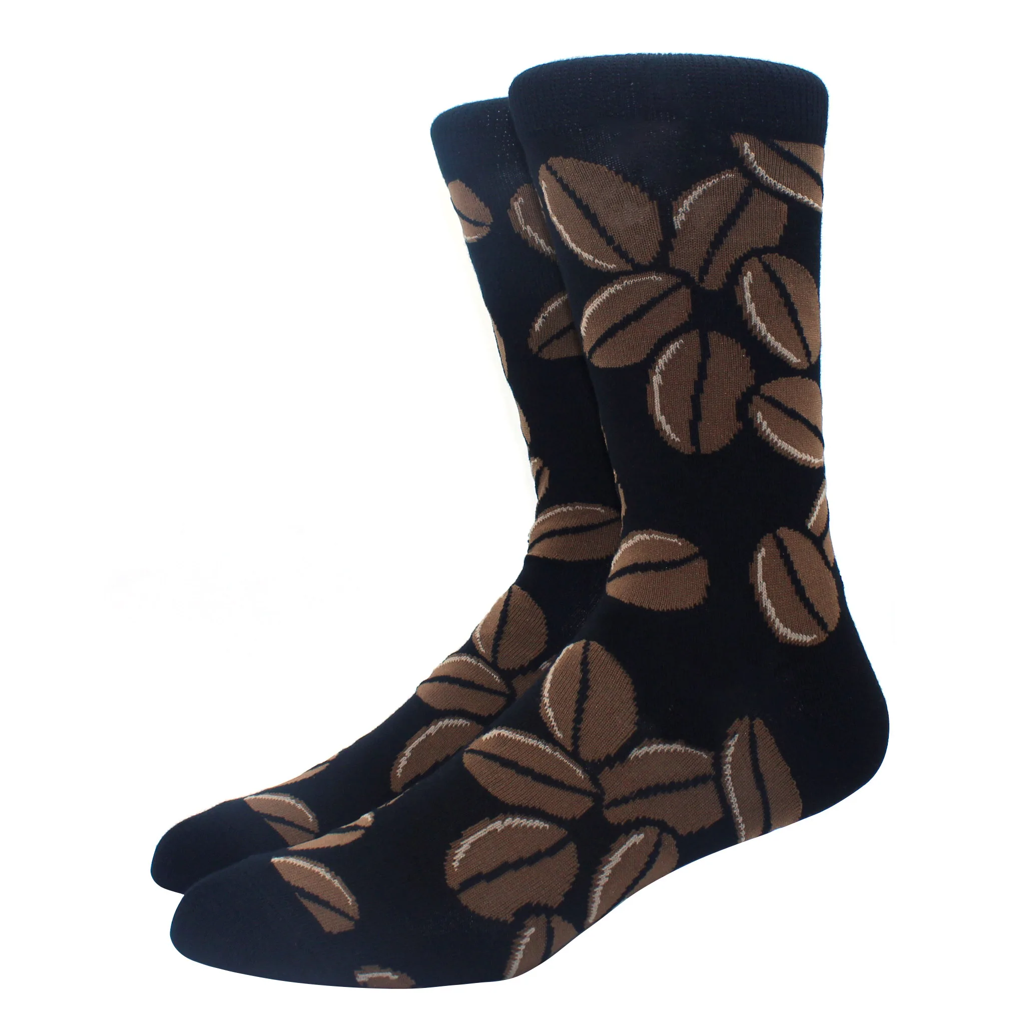 Vibrant Hiphop Cotton Men's Socks - Harajuku Fun Animal Design