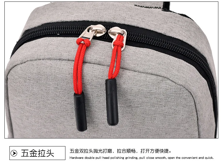 New Style Contrast Color Chest Bag Men And Women-Versitile Fashion Crossbody Bag Outdoor Casual Sports Bag Wholesale