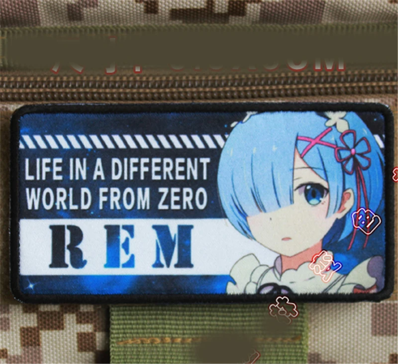 Re:Zero Rem W/ Spike Ball Sew On Patch Anime Licensed NEW