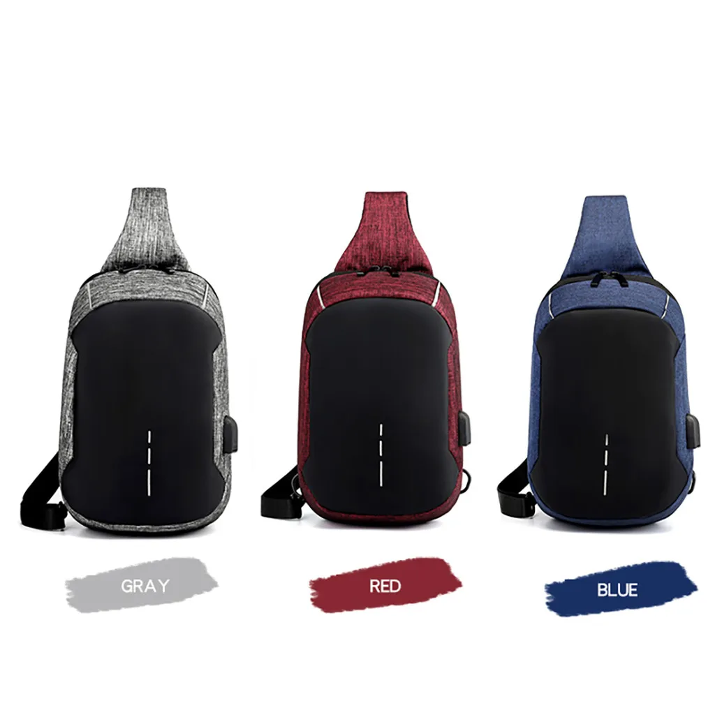MAIOUMY сумка для ноутбука, повседневная мужская сумка, сумки на плечо, мужские многофункциональные водонепроницаемые нагрудные сумки, usb зарядный интерфейс, спортивные уличные
