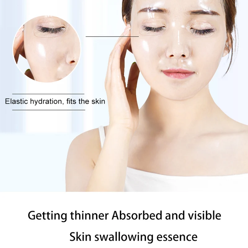 Controle de Óleo Fonce Coreia Máscara Facial Hidratante Anti-envelhecimento Encolher Poros Coreano Folha Cosméticos 10 Peças 5 High Quality Beleza e saúde