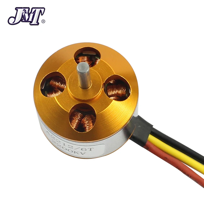JMT A 2212 A2212 2200KV бесщеточный мотор с внешним креплением 6T для радиоуправляемого