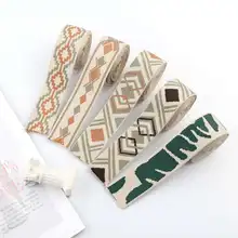 Custom Length Canvas Straps Shoulder Bag Straps Nylon Straps Backpack Straps Ethnic Style Bag Strap Replacement
