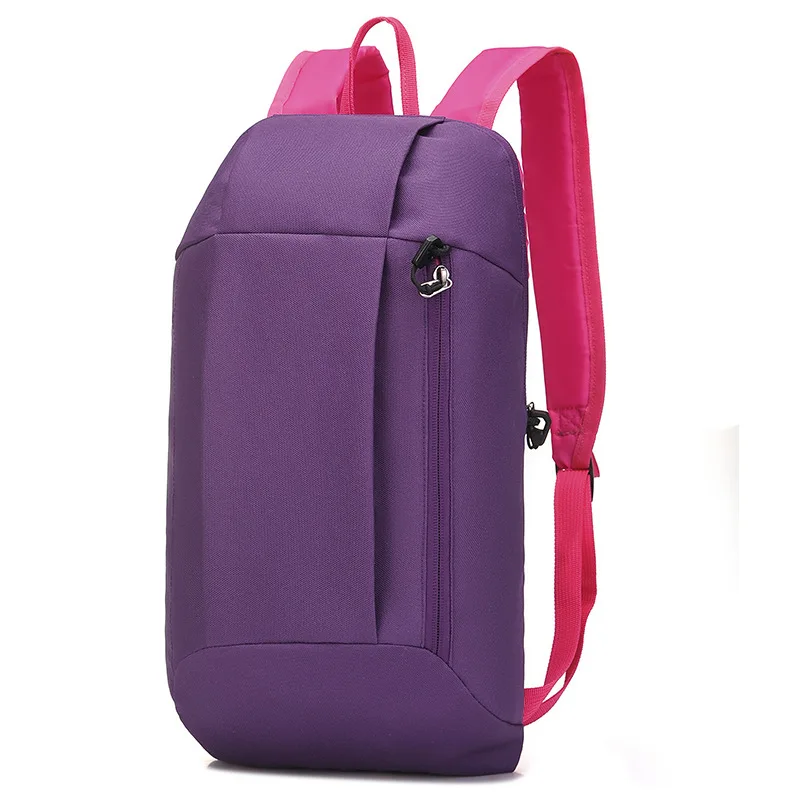 Спортивный рюкзак уличный походный рюкзак школьные сумки унисекс сумка-портфель женский рюкзак из ткани Оксфорд - Цвет: Фиолетовый