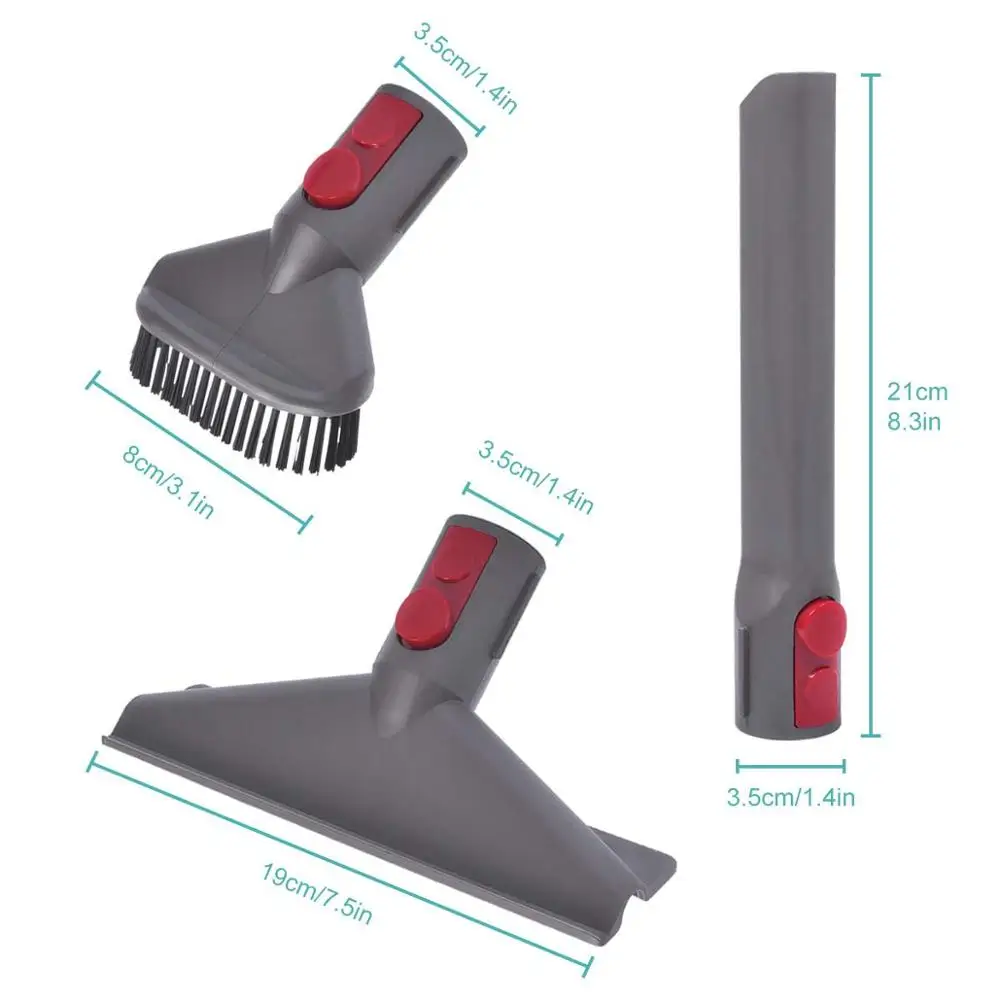 Compatible with Dyson V7 V8 V10 V11 V12 Replacement Tool with Extension Hose Vacuum Cleaner Accessories