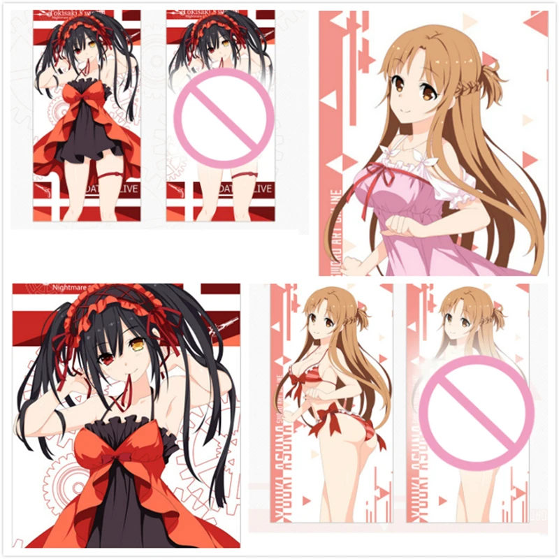 Полотенце меняющиеся цвета новинка Gag Yuuki Asuna SAO Sword Art Online FGO Astolfo Tokisaki Kurumi
