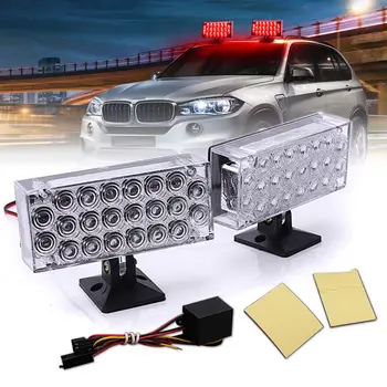 

Daytime Running Light LED Driving Lamp High Power Car Flashing Lights Headlamp Boat 12v 44LED Super Bright