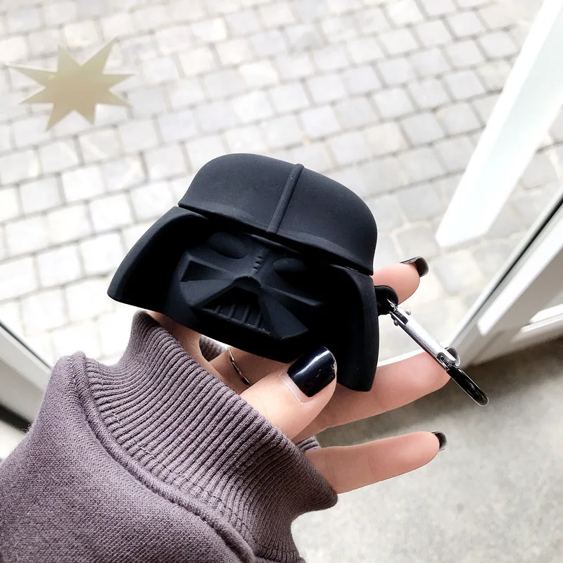 Для Airpods Pro Чехол 3D Звездные войны солдат мультфильм мягкий силиконовый беспроводной чехол для наушников s для Apple Airpod 3 чехол милый чехол Funda