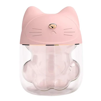 

120Ml Cat Claw Air Humidifier Mini USB Personal Small Humidifier Water Tank and LED Multicolor Night Light Cool Mist Humidifier