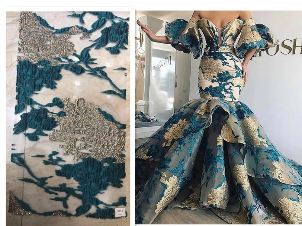 Красивая Тюлевая ткань с вышивкой модная африканская сетчатая кружевная для