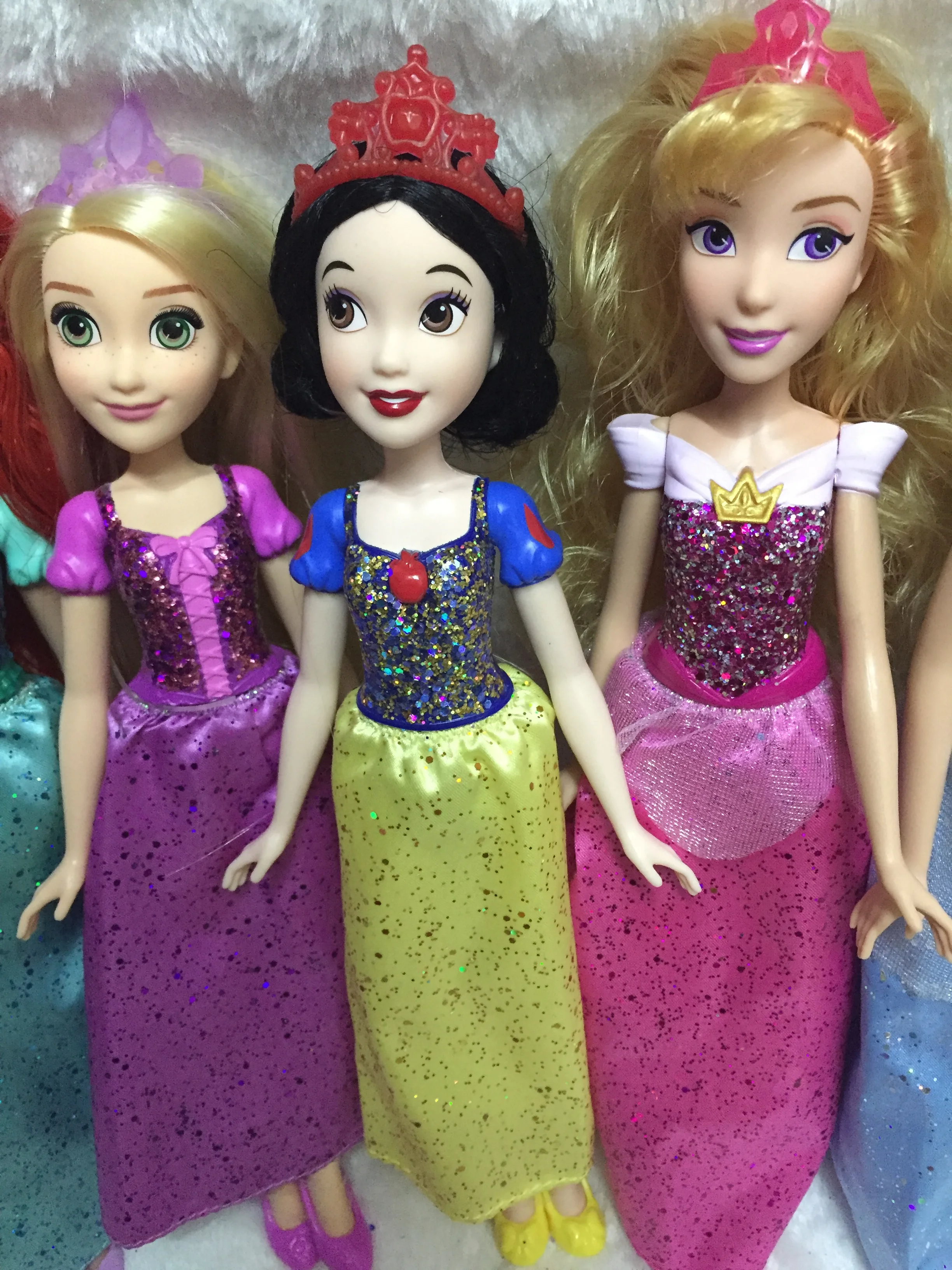 Rapunzel Jasmine Animators Doll Sofia Snow White Ariel Merida Cinderella Aurora Belle dolls For girls toy